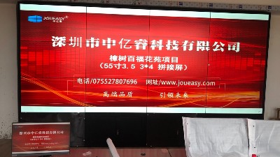 12塊55寸拼接屏助力江西樟樹百?；ㄔ沸^(qū)安全防范